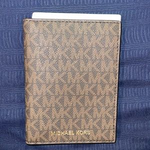 Michael Kors passport wallet